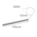 Метален нагревател ново поколение 160W 195mm 12mm/ 00004